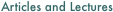 Articles and Lectures