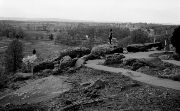 Little Round Top, Gettysburg by Richard Greenstone, 2005